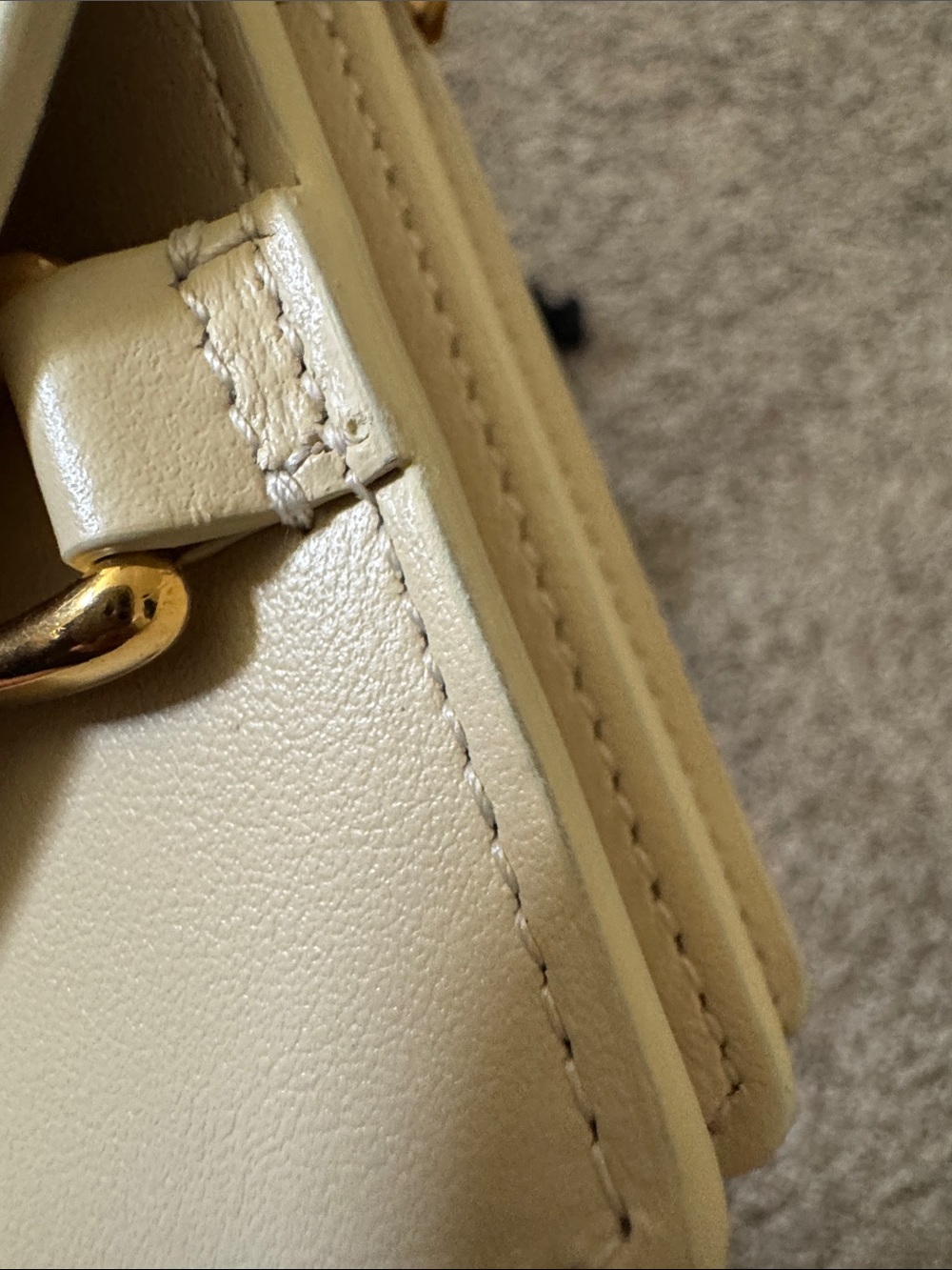 New Celine Card Case Holder on Chain Leather Limited Edition - Picture 10 of 10